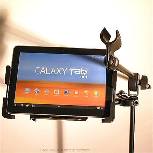 Deluxe Music Microphone Stand Samsung Galaxy Tab Holder (sku 14025)