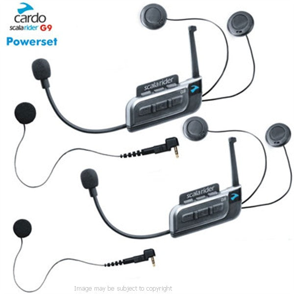 Cardo Scala Rider G9 Powerset (twin) (sku 14679)