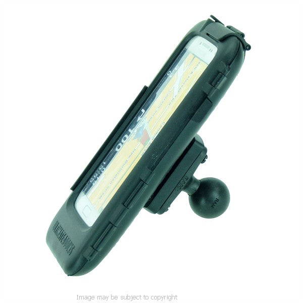 IPX4 Waterproof Tough Case with 1inch Ball for Galaxy S4 GT-i9500 fits RAM Motorcycle Mounts (sku 18960)