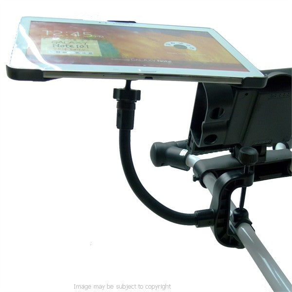 Golf Trolley Flexi G-Clamp Tablet Mount for Galaxy Note 10.1 2014 (sku 19344)