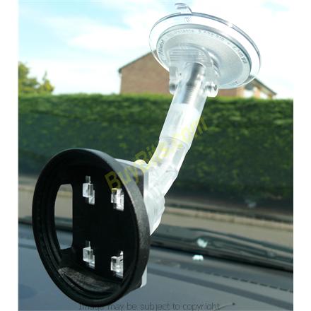 CLEAR ICE ARM with SWIVEL NECK and EASY-PORT HOLDER for the TOMTOM XXL IQ ROUTES (SKU 5889)