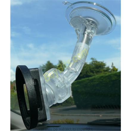 CLEAR ICE ARM with SWIVEL NECK and EASY-PORT HOLDER for the TOMTOM XXL IQ ROUTES (SKU 5889)