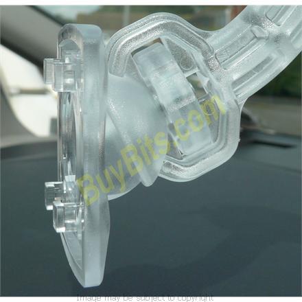 CLEAR ICE ARM with SWIVEL NECK and CRADLE for the TOMTOM GO 520 520t music (SKU 5443) - BuyBits Ltd UK
