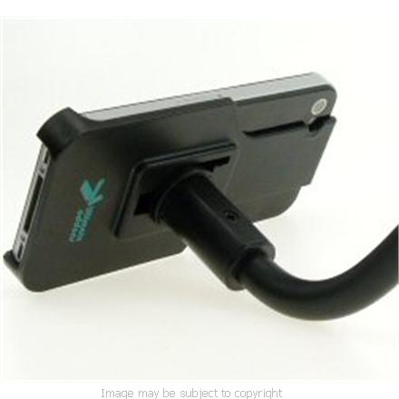 Ultimate Addons Flexible Goose Neck Windscreen Suction Cup Mount with Dedicated Apple iPhone 4 Holder (sku 7647)