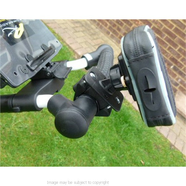 Samsung Galaxy Note Waterproof Golf Trolley Handlebar Mount (sku 12191)