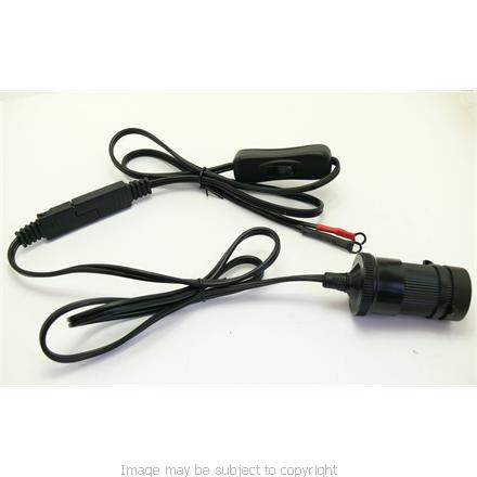 DIRECT HARD WIRE LIGHTER SOCKET for CARS, VANS, TRUCKS, MOTORCYCLES (SKU 6315)