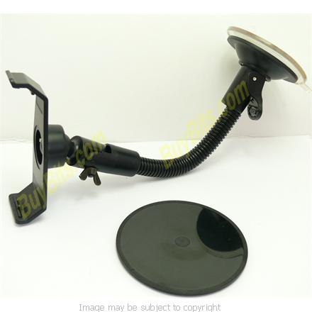 Arkon Garmin Nuvi 500 &amp; Nuvi 550 Bendy - Gooseneck Windscreen Suction Mount &amp; FREE Dash Disc (SKU 7162)