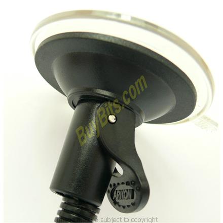 Arkon Garmin Nuvi 500 &amp; Nuvi 550 Bendy - Gooseneck Windscreen Suction Mount &amp; FREE Dash Disc (SKU 7162)