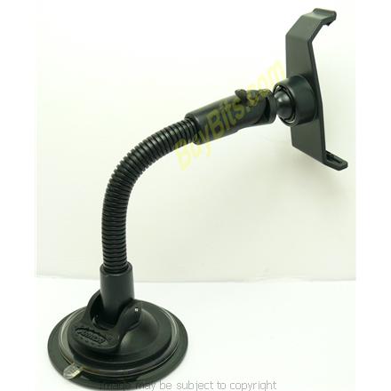 Arkon Garmin Nuvi 500 &amp; Nuvi 550 Bendy - Gooseneck Windscreen Suction Mount &amp; FREE Dash Disc (SKU 7162)
