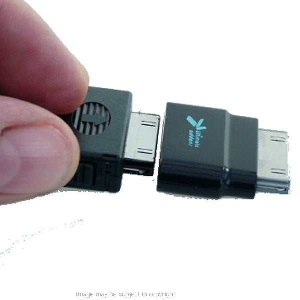 30 Pin iPad 2 Male to Female Dock Extender Extension Adaptor (sku 13971)