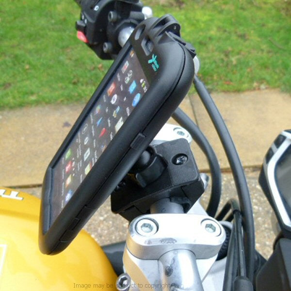 PRO Samsung Galaxy S2 - i9100 Waterproof Motorcycle Powered Mount (sku 13996)
