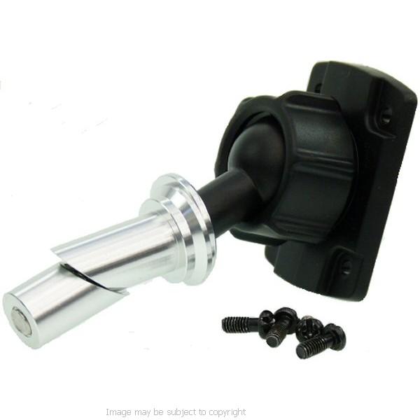 13.3mm- 14.7mm Motorcycle Stem Mount &amp; 4 Hole AMPS Plate for TomTom Rider 500 - 550 (sku 54904) - BuyBits Ltd UK