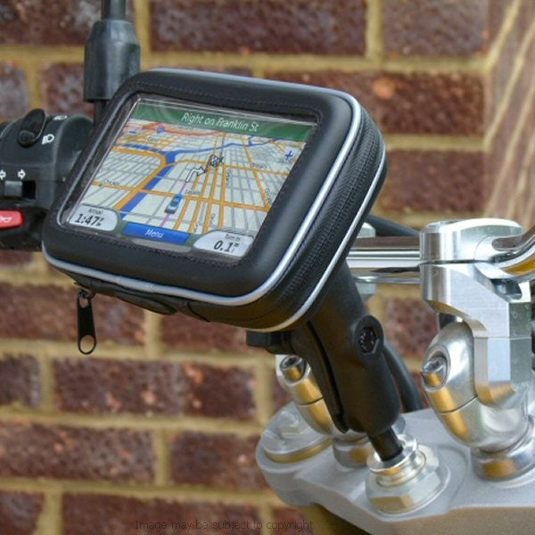 GPS SatNav 19mm Sports Motorcycle Extended Mount (sku 14308)