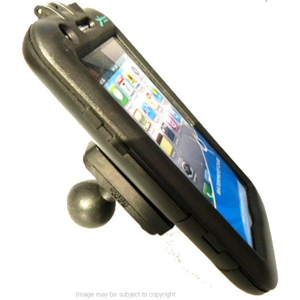 Waterproof Galaxy S2 i9100 TOUGH Case with 1inch Ball for Motorcycle Mounts (sku 14019)