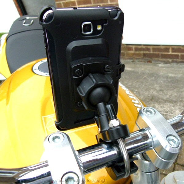 Galaxy Note Metal U Bolt Motorcycle Handlebar Mount (sku 14438)