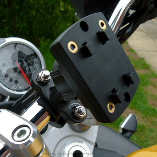 Galaxy Note Metal U Bolt Motorcycle Handlebar Mount (sku 14438)
