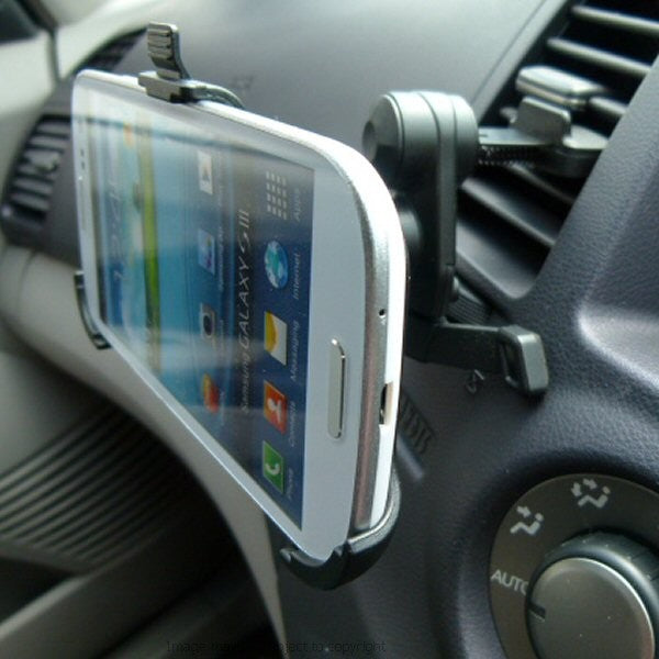 Galaxy S3 i9300 SIII Easy Fit Vehicle Air Vent Mount (sku 14513)