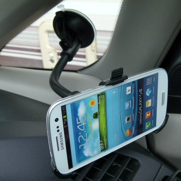 Galaxy S3 S 3 i9300 Gooseneck Car Mount (sku 14518)