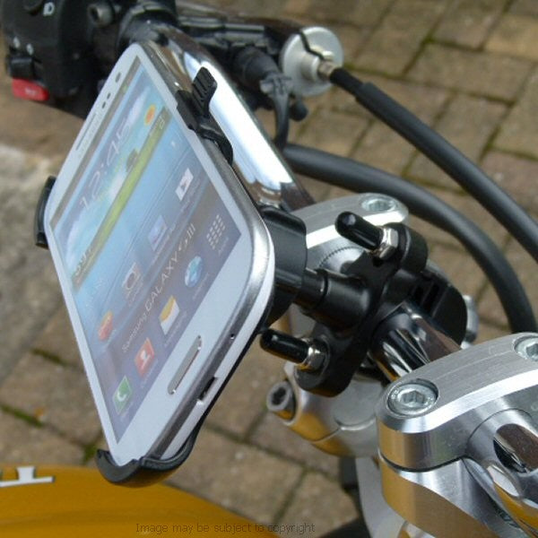 Metal U Bolt Galaxy S 3 S3 SIII i9300 Motorcycle Mount (sku 14521)