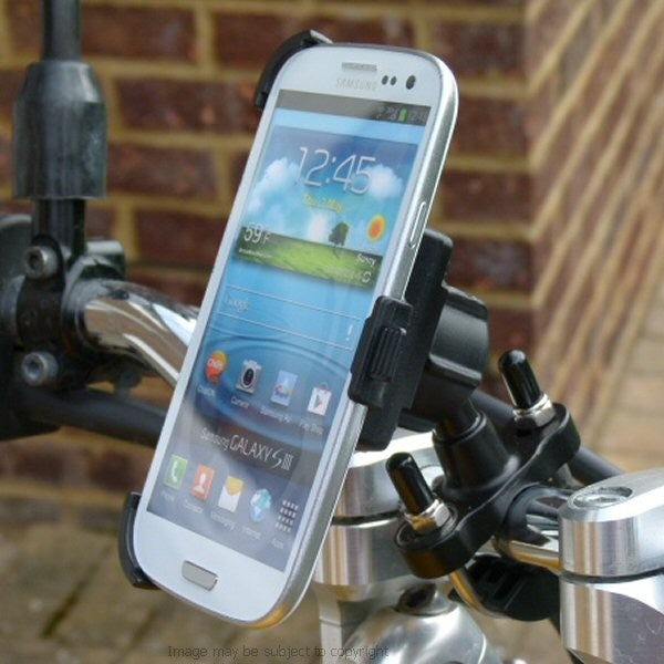 Metal U Bolt Galaxy S 3 S3 SIII i9300 Motorcycle Mount (sku 14521)