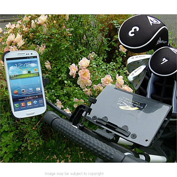 Samsung Galaxy S 3 SIII S3 i9300 Golf Trolley Cart Clamp Mount (sku 14526)