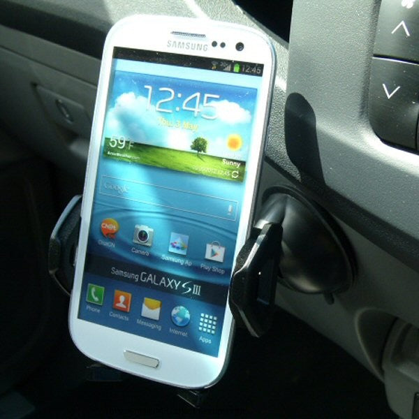 ZS Multi Surface Suction Car Dashboard Mount for the Samsung Galaxy S III - S3 (SKU 14413)