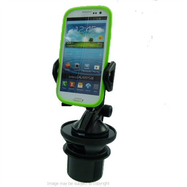 BLACK Cup Holder Base Mount Kit for the Samsung Galaxy S3 GT-i9300 (sku 14401)