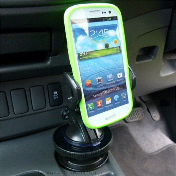 BLACK Cup Holder Base Mount Kit for the Samsung Galaxy S3 GT-i9300 (sku 14401)
