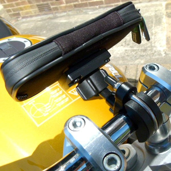 Metal U-Bolt Motorcycle Bike Mount for Samsung Galaxy S5 (sku 19401)