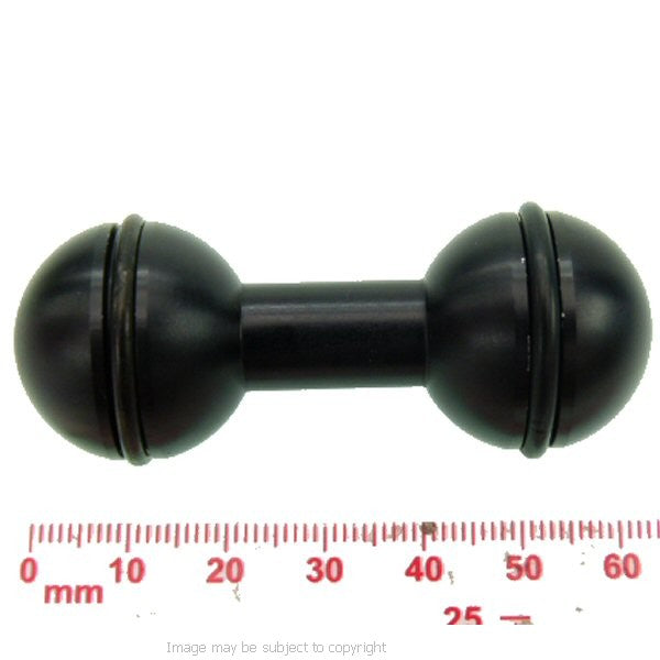 1inch - 25mm Double Ball Bike Motorcycle Mount Adaptor (sku 14940)