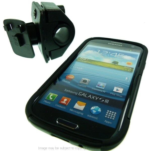 Galaxy S3 GT-i9300 PRO Cycle Handlebar 2 in 1 Case &amp; Mount (sku 15362) - BuyBits Ltd UK