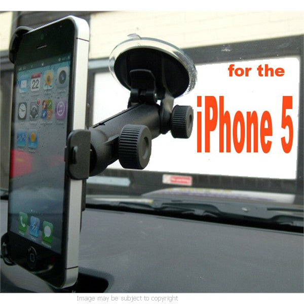 15cm Apple Phone 5S Car Window Mount (sku 17573)