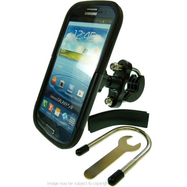 Metal U Bolt Motorcycle Bike Handlebar Galaxy S3 GT-i9300 Impact Case Mount (SKU 15538)