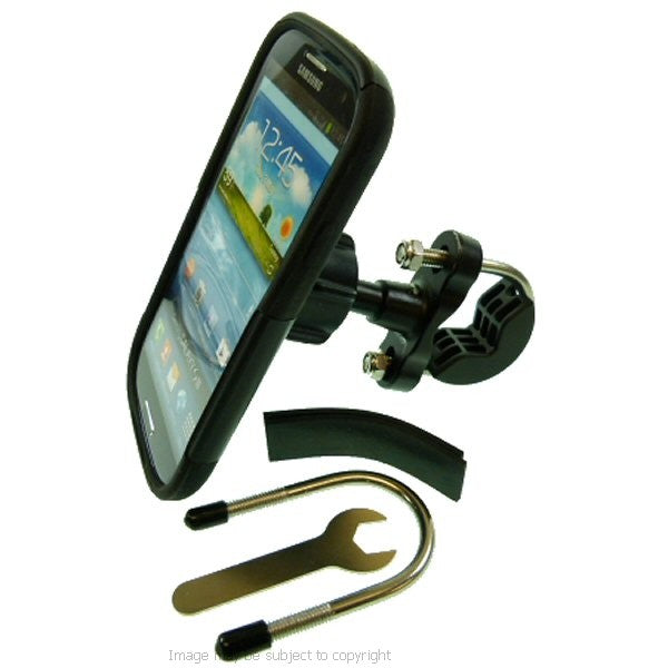 Metal U Bolt Cycle Bike Handlebar Galaxy S3 Impact Case Mount (sku 15543)