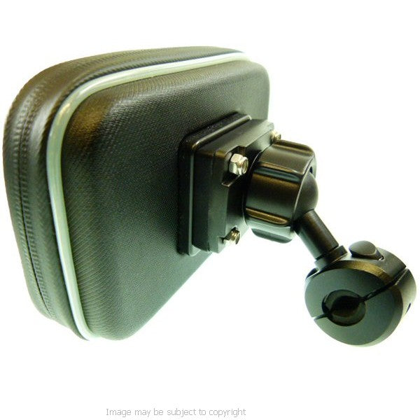 Waterproof GPS SatNav Motorcycle Mirror Mount (sku 15584)