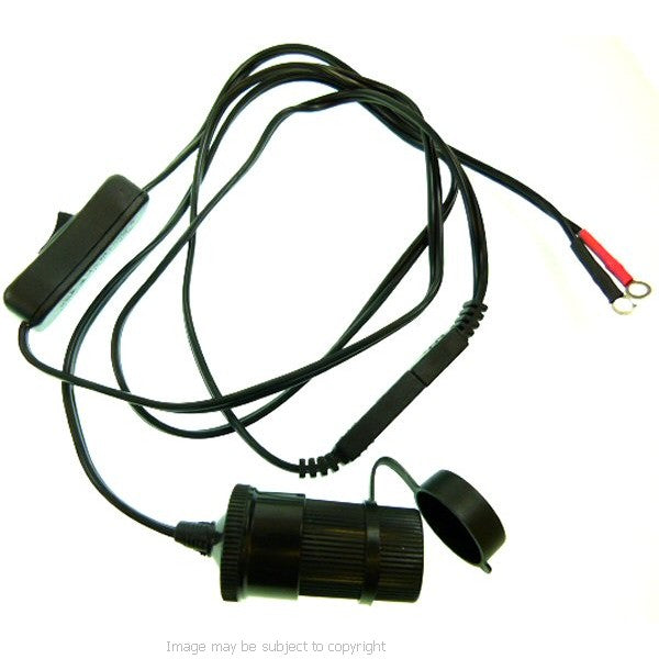 Motorcycle Battery Hardwire Charging Socket (sku 15741)