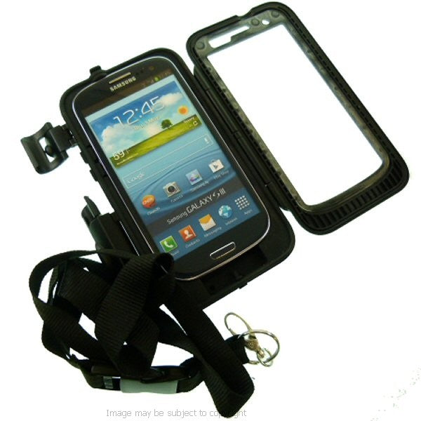 Waterproof Easy Fit Tough Case Motorcycle Mount for Galaxy S3 GT-i9300 (sku 15628)