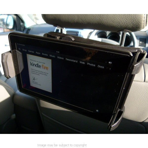 Quick Release Car Headrest Tablet Mount for Amazon Fire 7" (sku 30015)