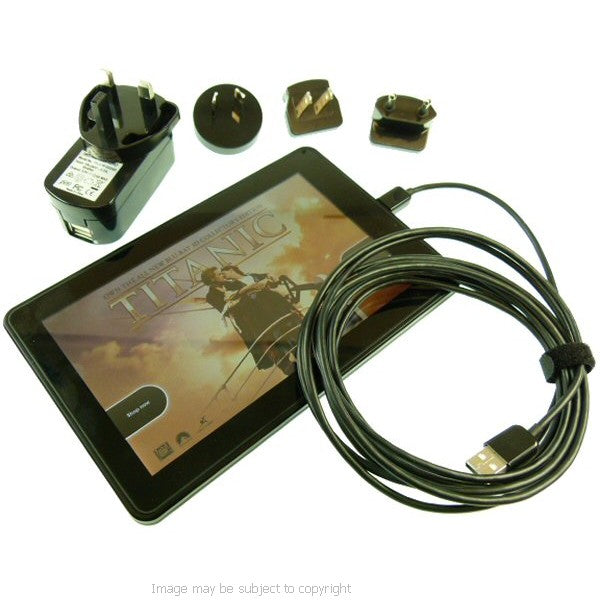 Amazon Kindle Fire 3m Mains Power Wall Charger (sku 15809)