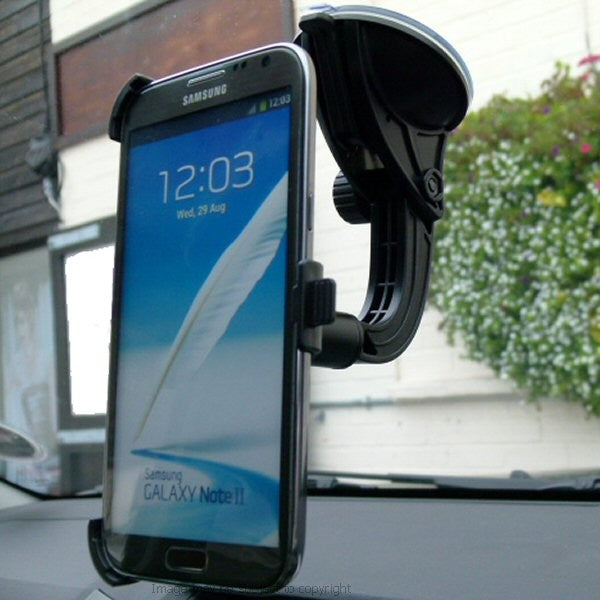 Galaxy Note II 2 Suction Car Windscreen Mount (sku 15856)