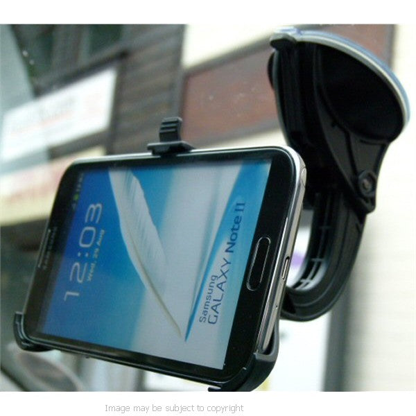 Galaxy Note II 2 Suction Car Windscreen Mount (sku 15856)