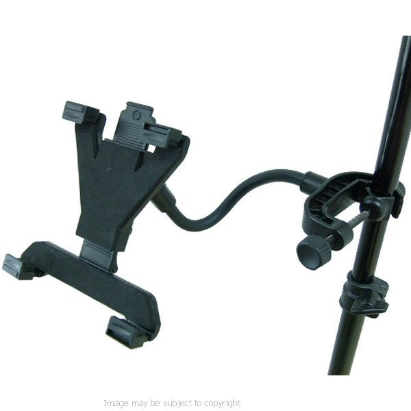 Music Microphone Stand Tablet Mount for Aldi 7inch Medion Lifetab E7316 (sku 18617)