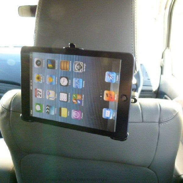 Dedicated iPad MINI Deluxe Car Headrest Mount (sku 15889)
