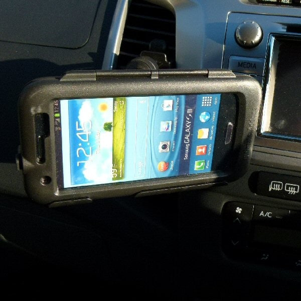Easy Fit Samsung Galaxy S3 GT-i9300 Car Vent Mount Bundle (sku 15712)