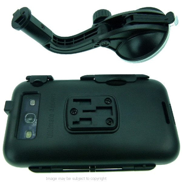 Galaxy S3 GT-i9300 Tough Case Car Mount (sku 15935)