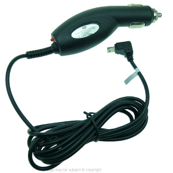 Extra Long 2m mini USB car charger suitable for the Garmin Nuvi 500 & Nuvi 550 (sku 10664)