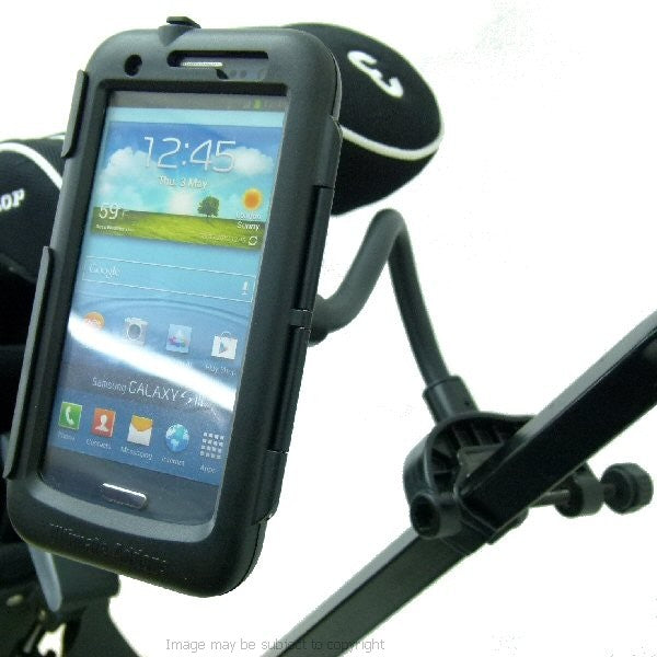 Samsung Galaxy S III S3 Golf Cart Clamp Mount (sku 14357)