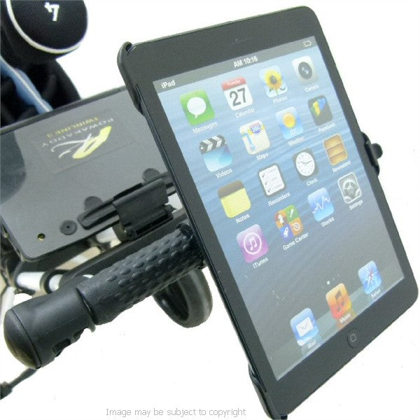 iPad MINI Locking Strap Golf Trolley Mount (sku 16014)