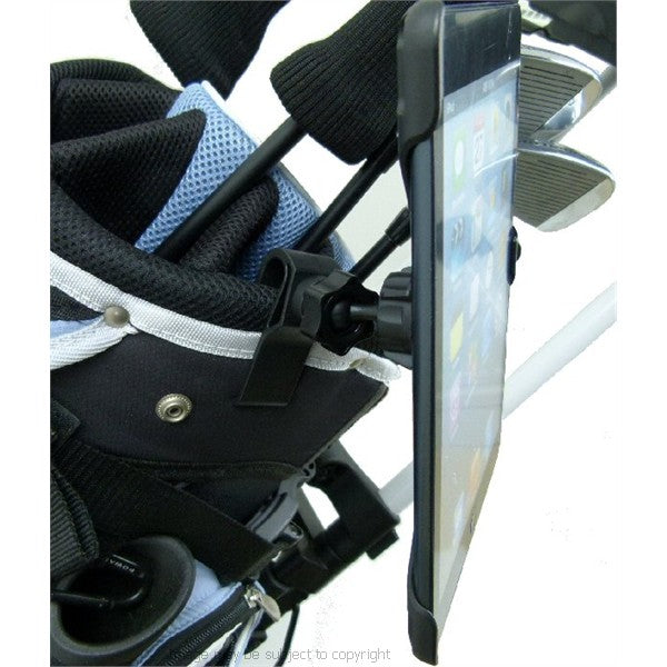 Golf Bag Clip Mount with Dedicated Holder for the Apple iPad MINI (sku 16016)