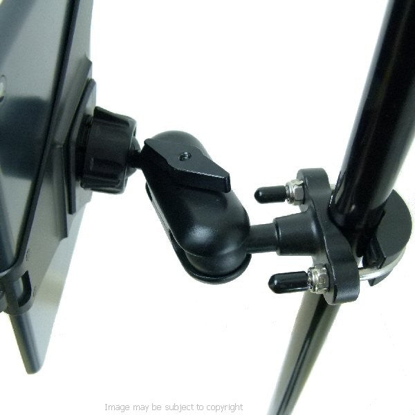 Secure iPad MINI Music Microphone Stand Mount Holder (sku 16018)